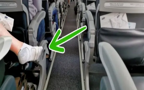 Wear shoes on the plane