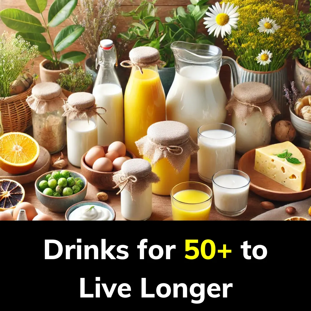 Drinks for 50+ to Live Longer