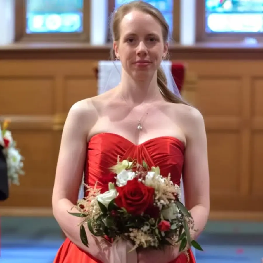 My fiancé and his mom demanded I wear a red wedding dress—but I had a better idea