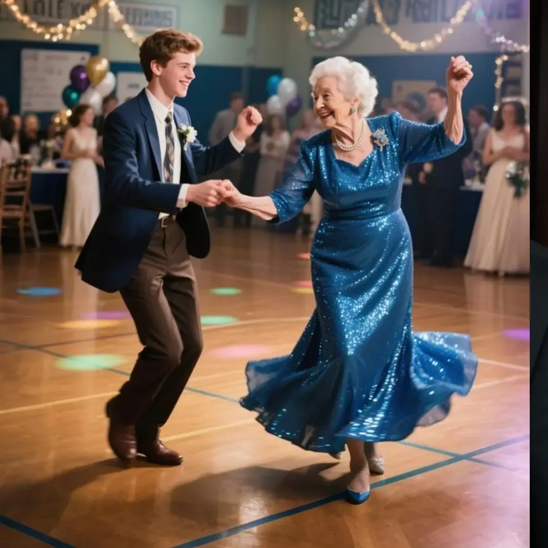I took my 89-year-old great-grandmother to prom—and she completely stole the spotlight.