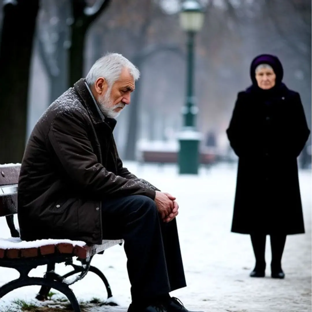 The son forced his father out of the house because of his wife but a chance meeting in the park changed everything