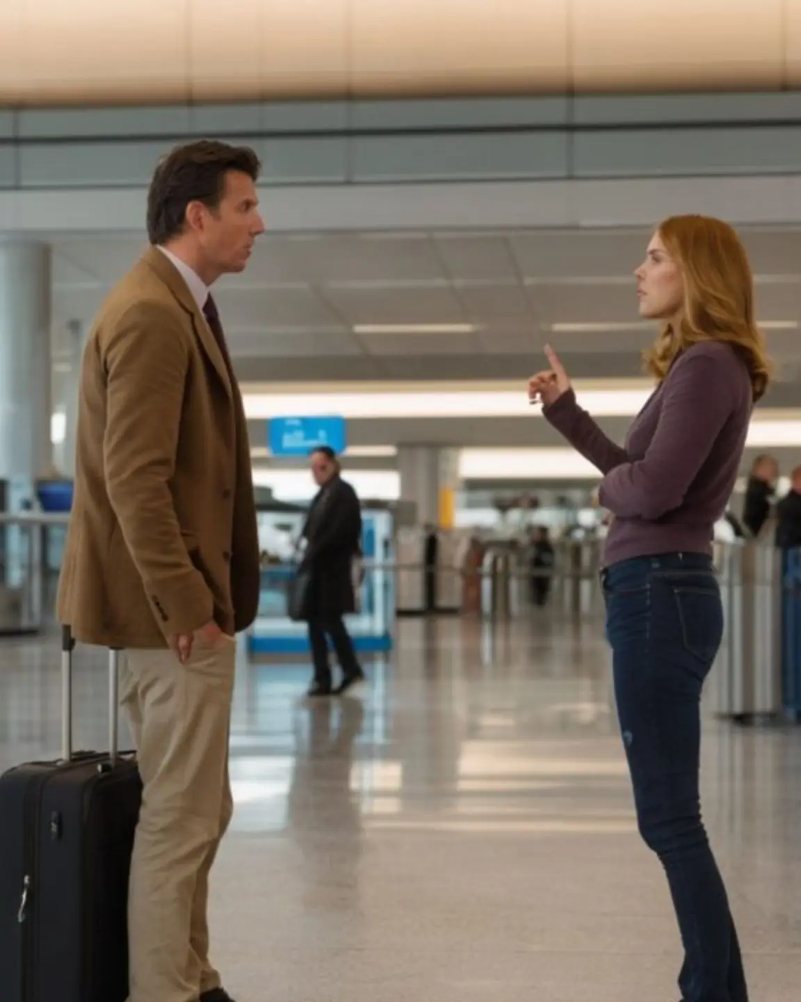 We were ready for a family vacation, but when we got to the airport, my husband told me he wasn’t coming