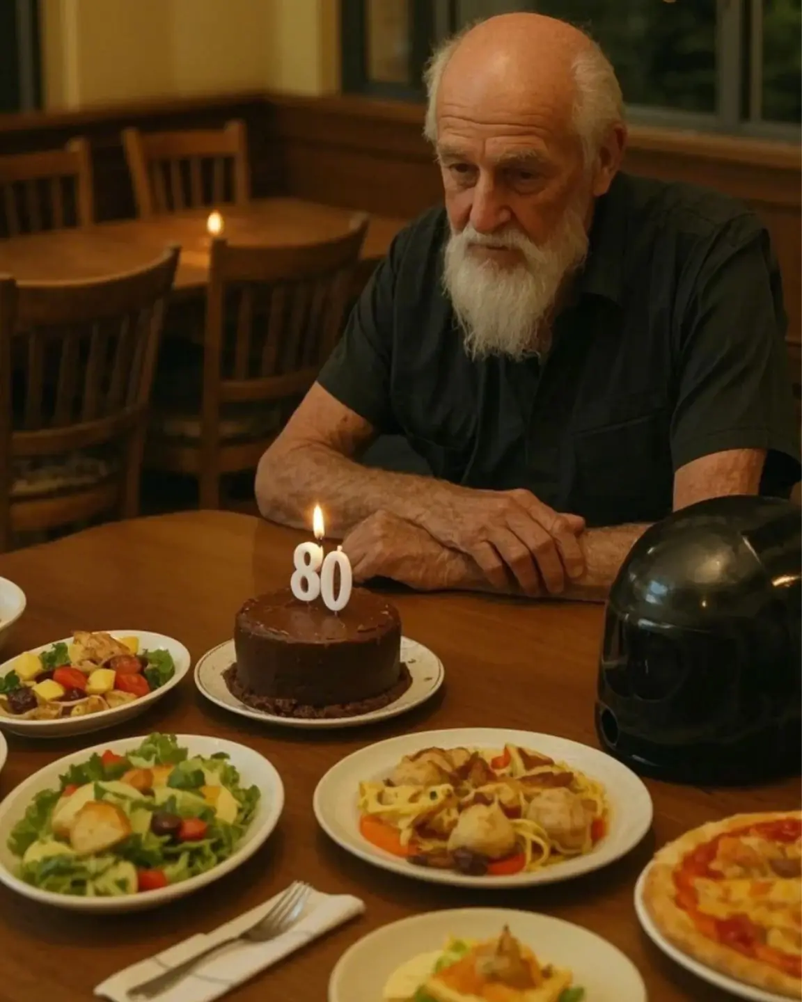 No one from my family showed up for my motorcycling grandfather’s 80th birthday – so I made sure they regretted it.