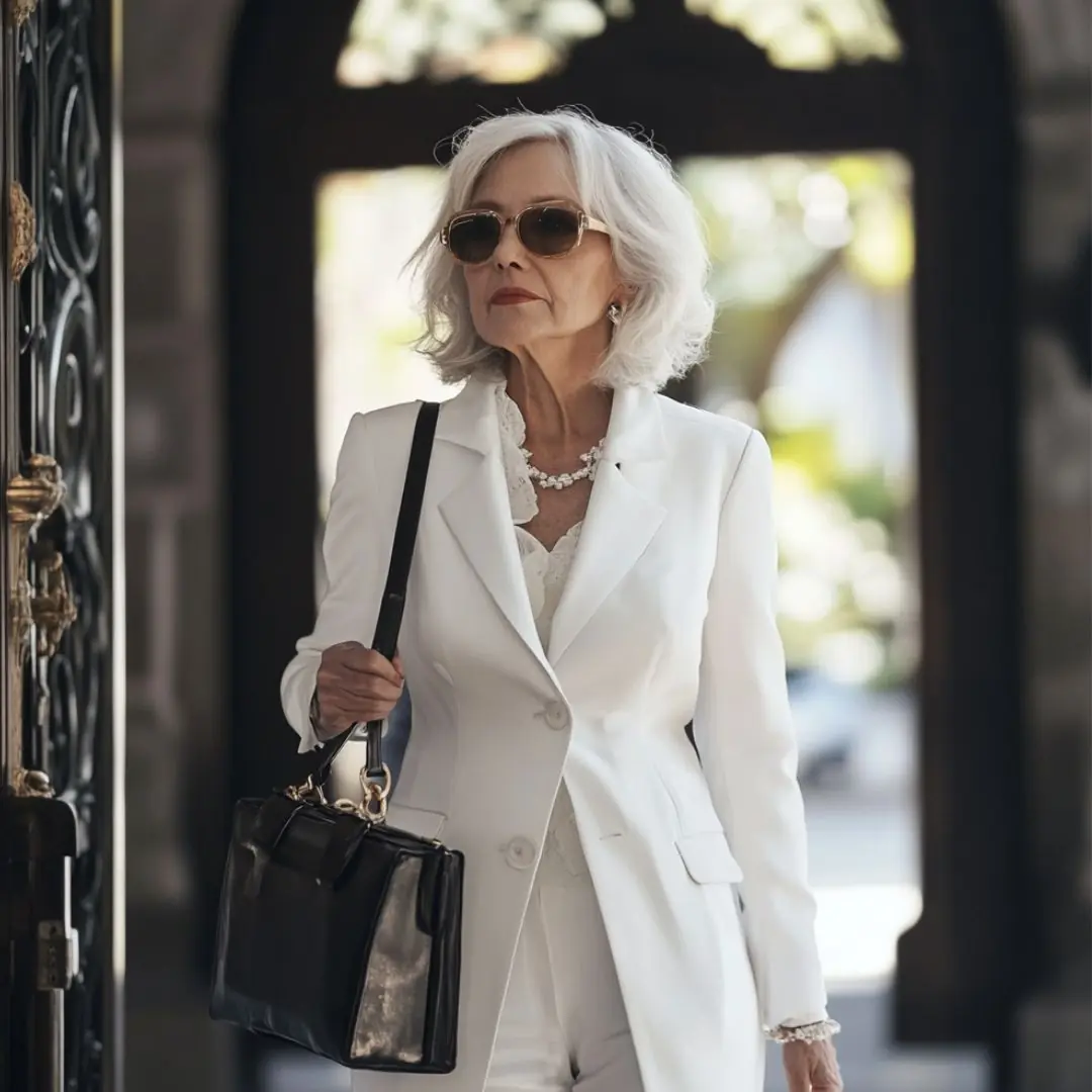 My stepmother and her four adult children showed up to my father’s funeral in matching all-white outfits—and everyone was stunned