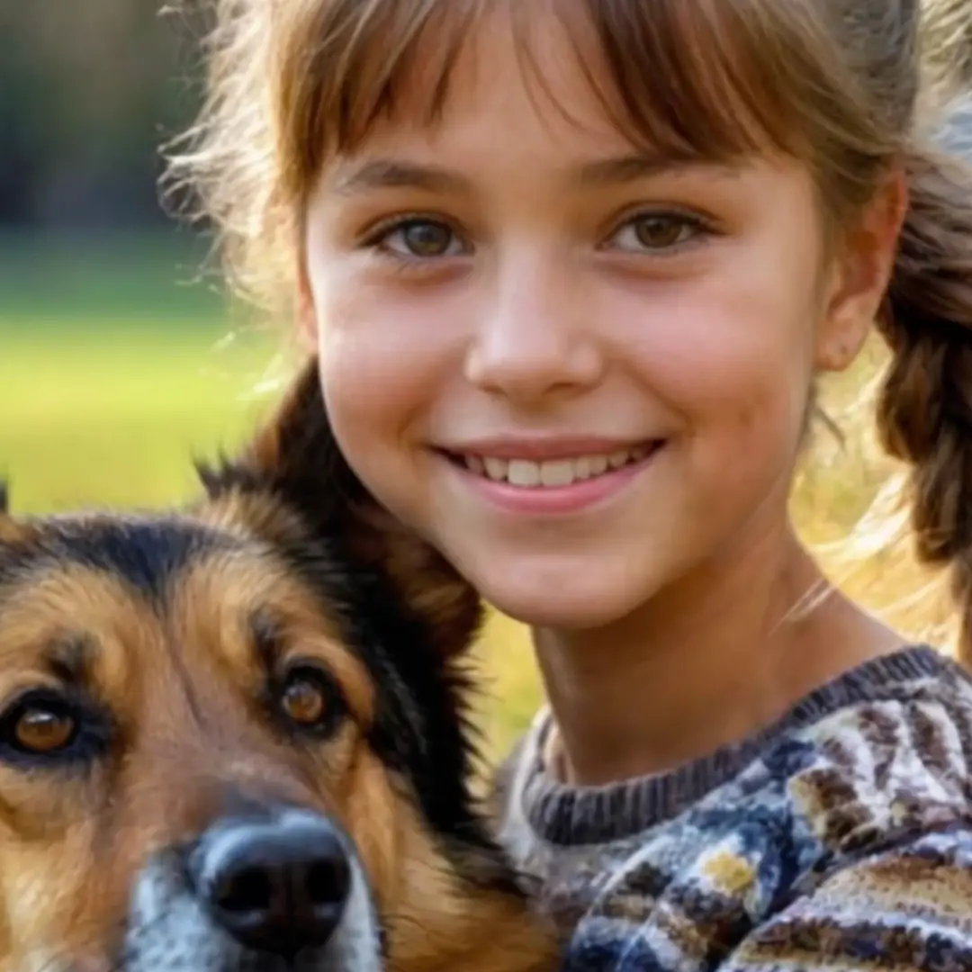 The father gave his sick daughter a dog. When the girl passed away, the dog ran away, and the father was willing to do anything to find it