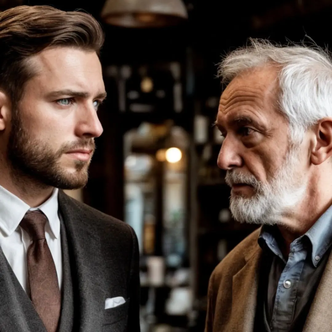 A wealthy businessman humiliated an old man. What the old man did next made everyone freeze