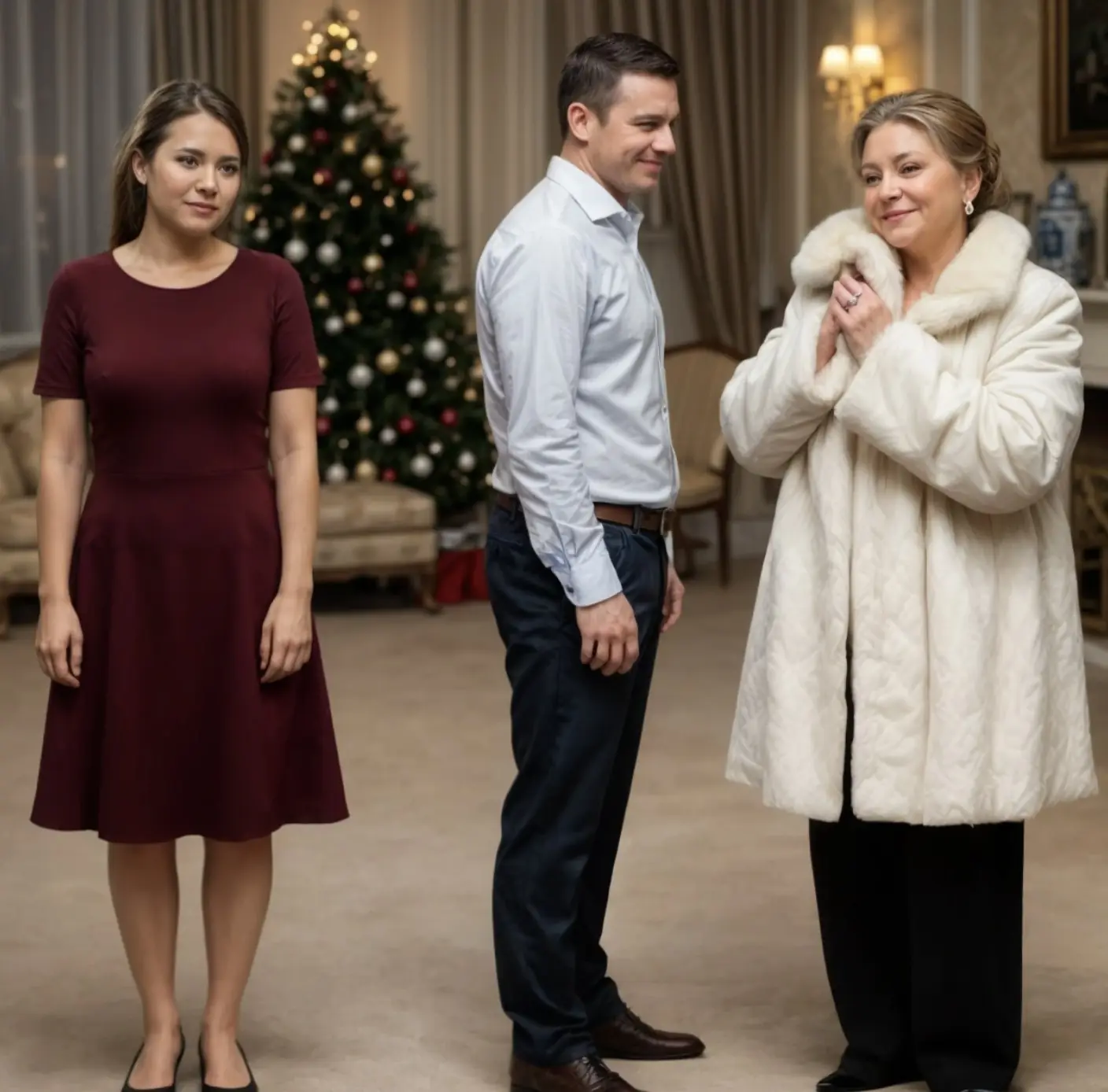 My husband forgot to buy me a gift, but he didn’t forget about an expensive fur coat for his mother