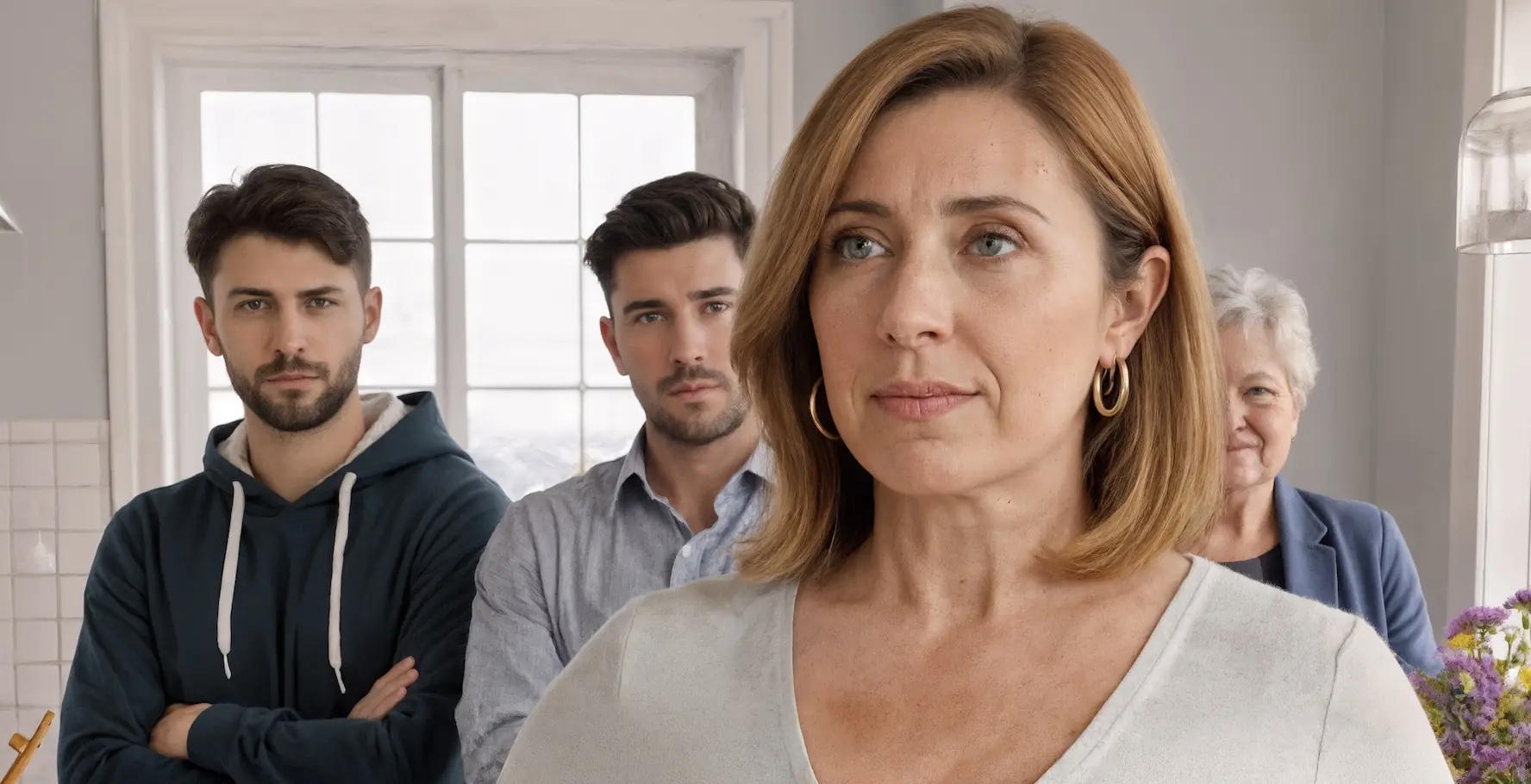 — “My house was bought with my grandmother’s money, and you won’t get so much as a brick!” Vera snapped