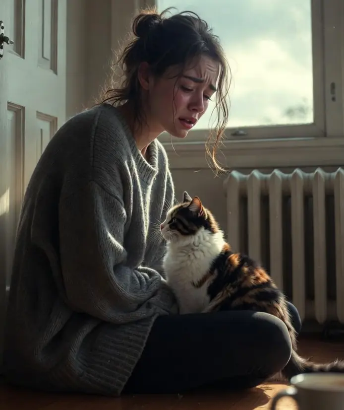 I rescued a stray cat, but i didn’t know she was rescuing me too