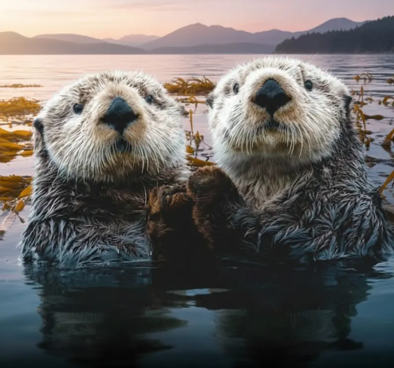 Sea Otters Hold Hands While Sleeping – The Adorable Habit That Helps Them Survive