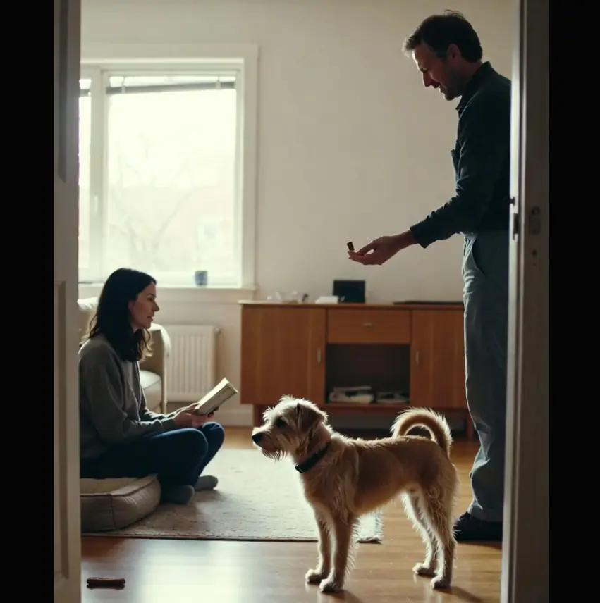 The dog we rescued was afraid of everything, including us