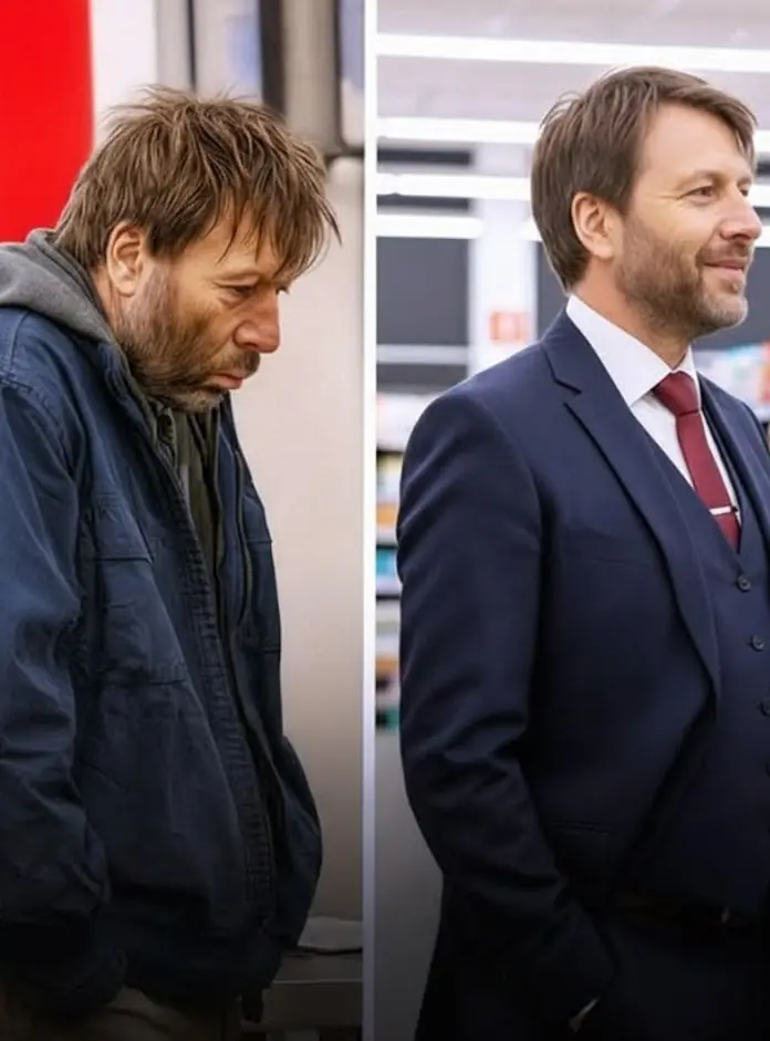 He Defended a Veteran in a Grocery Store — The Next Day, a Man in a Suit Came Looking for Him