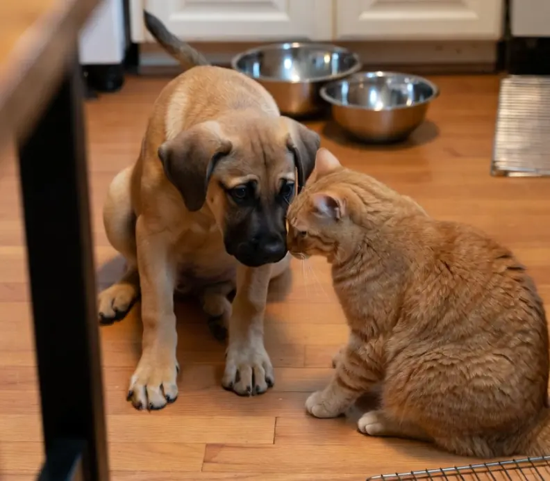 My cat and dog couldn’t stand each other until the day everything changed