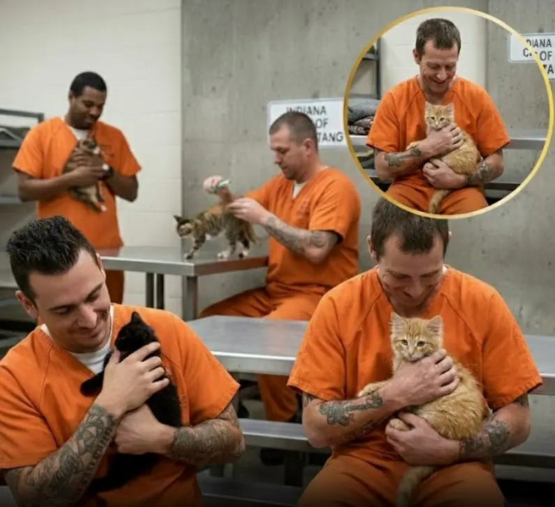 Indiana Prison Creates Cat Sanctuary to Help Inmates Rehabilitate and Give Homeless Cats a Second Chance