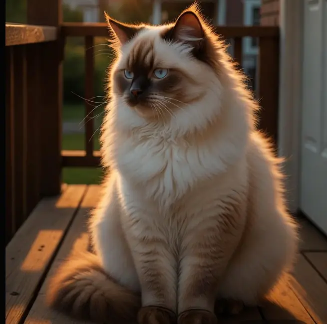 Our cat accidentally became famous in the neighborhood and we still laugh about it