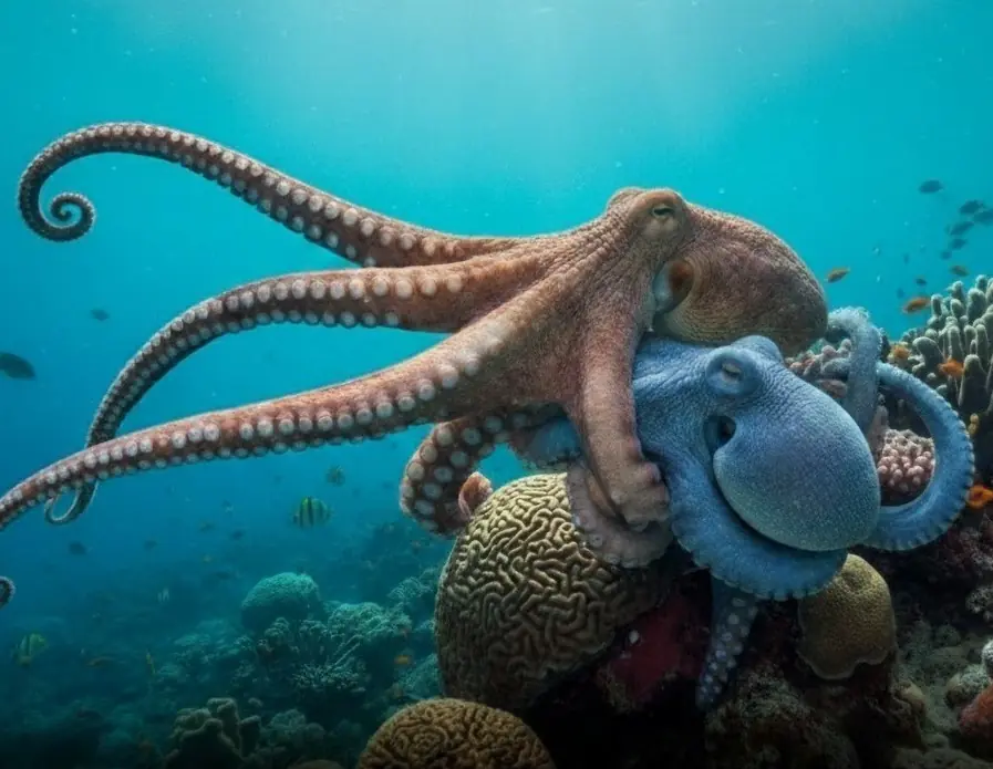 When Female Octopuses Refuse to Mate, They May Eat Their Suitors