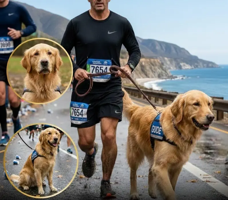 Blind Runner Makes History Completing New York City Half Marathon With Guide Dogs