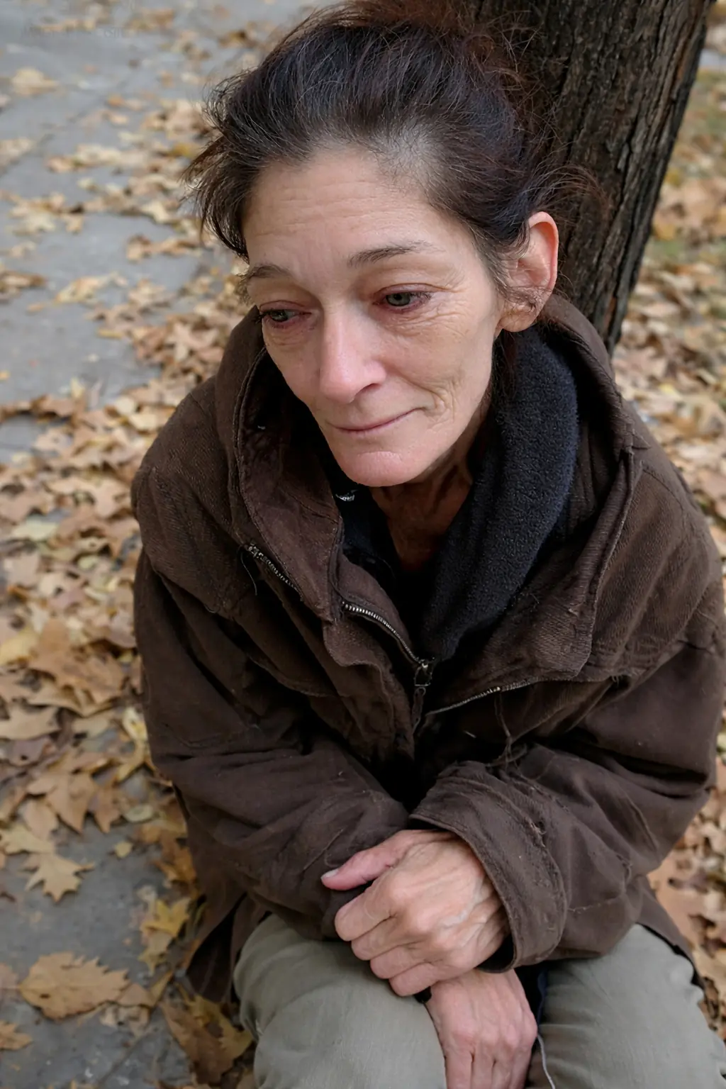 The Woman Beneath the Tree: A Story of Quiet Survival