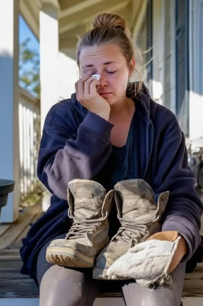 Her Boots Were Falling Apart — But She Still Showed Up to Work Every Day