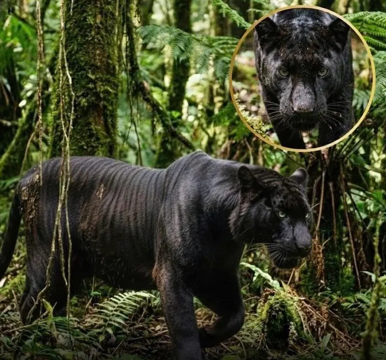 The Mystery of the Rare Black Tiger That Captivated India