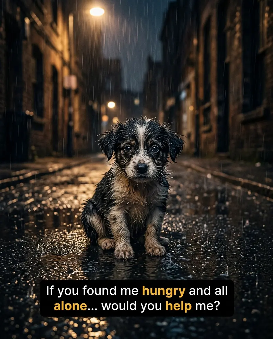 A Tiny Puppy in the Rain: When One Small Act of Kindness Can Change a Life