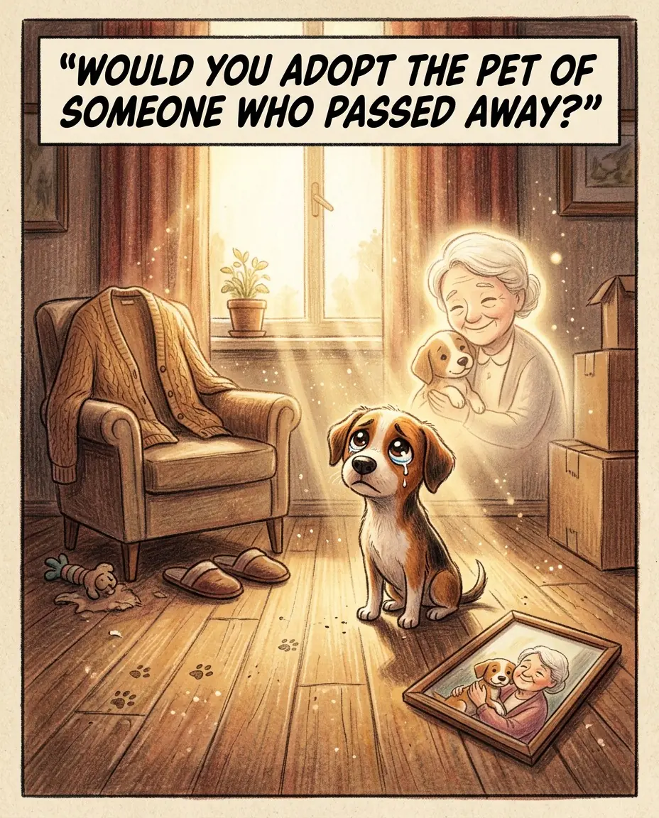 When an Owner Disappears: The Quiet Struggle Pets Face After Losing the Person They Love