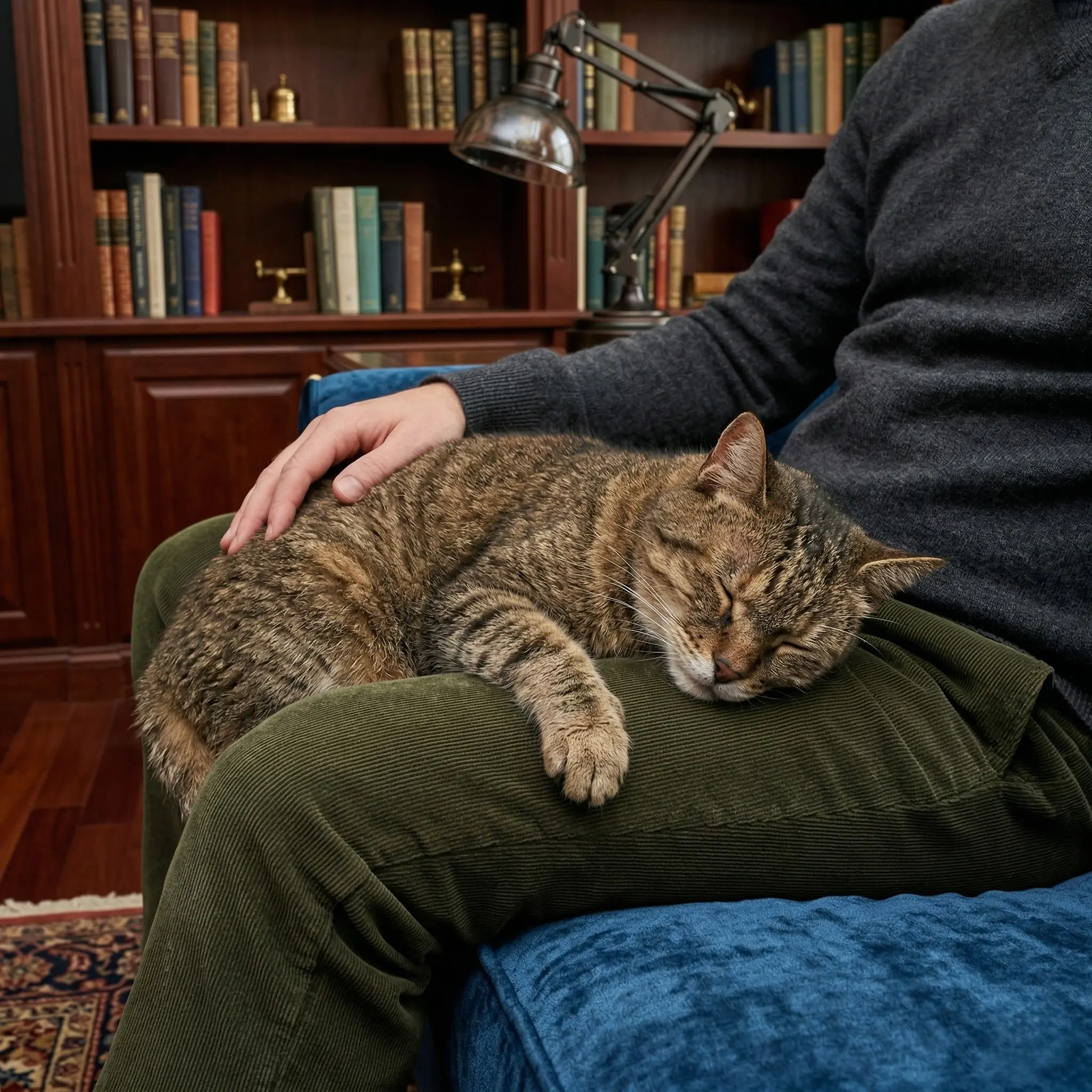 After Years of Struggle, an Old Cat Finally Finds a Safe Place