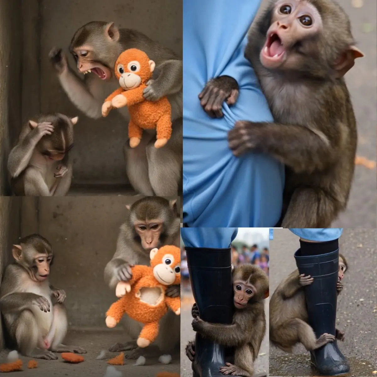 The Dark Truth: What Really Happens When a Monkey Is Bullied?