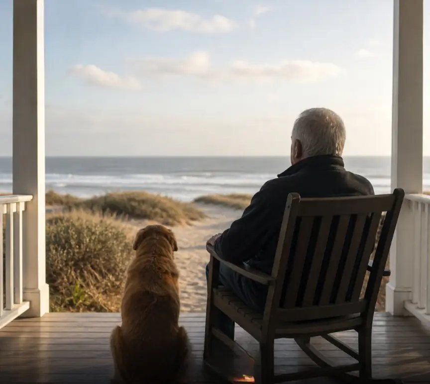 The Older We Get, the More We Understand the Peace of a Quiet Life With Dogs