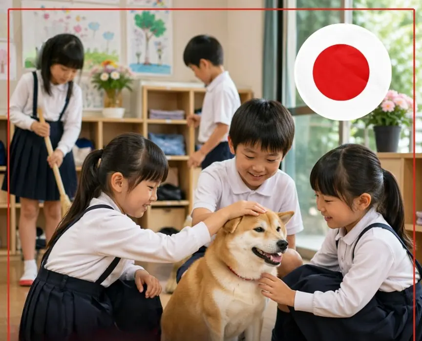 In Japan, one of the most important lessons doesn’t come from a textbook