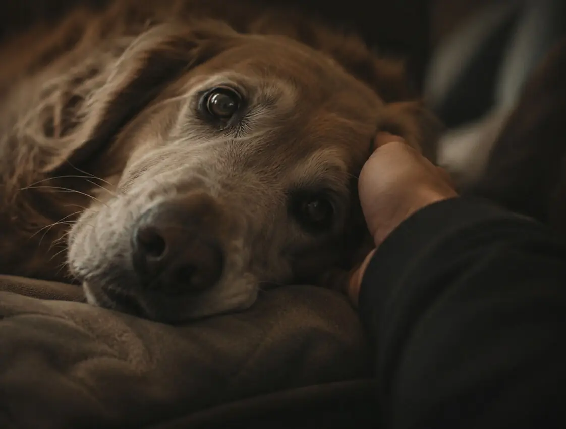 In Their Final Moments, Dogs Still Look at Us Like We Are Their Entire World