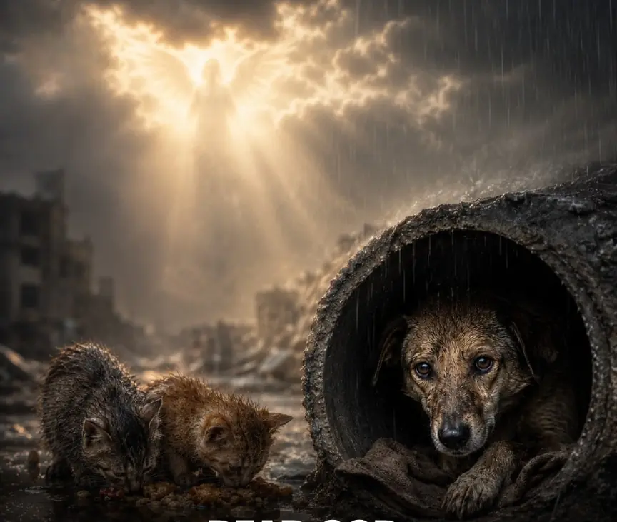 Dear God, Please Watch Over the Animals Fighting to Survive Every Day